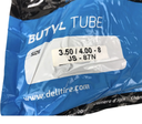 Камера  8"  3.50/4.00-8  DELI TIRE Індонезія (JS-87N) зігнутий ніпель
