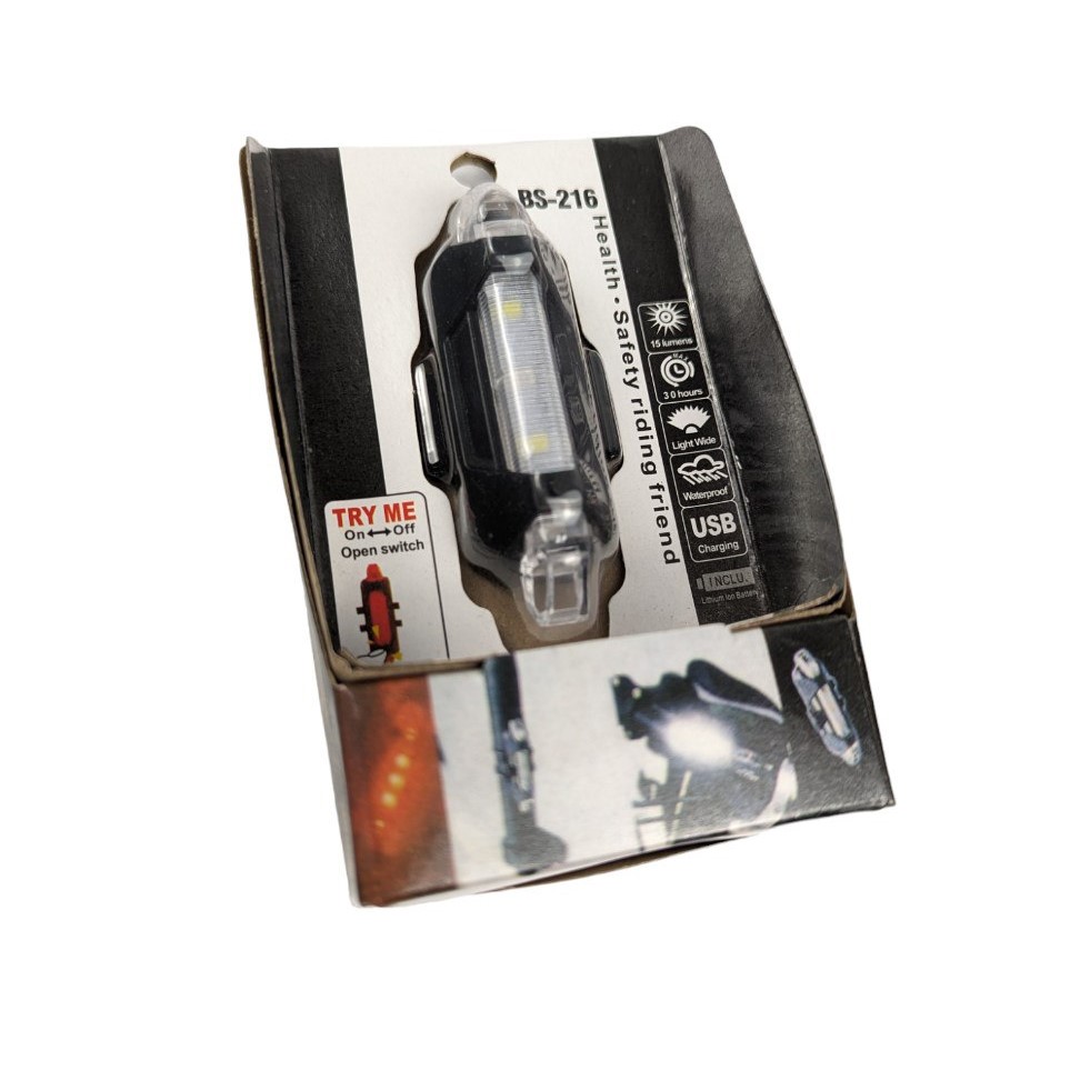 Мигалка BS-216 на USB зарядку