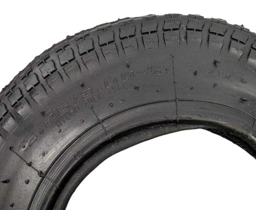 Покришка з камерою 8"  3.25-8  (2 PR)