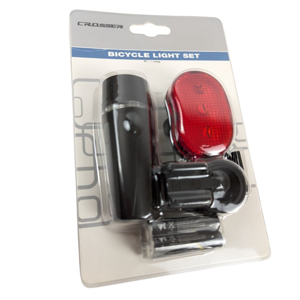 Фара + мигалка CROSSER XC-100305 LED на батарейках