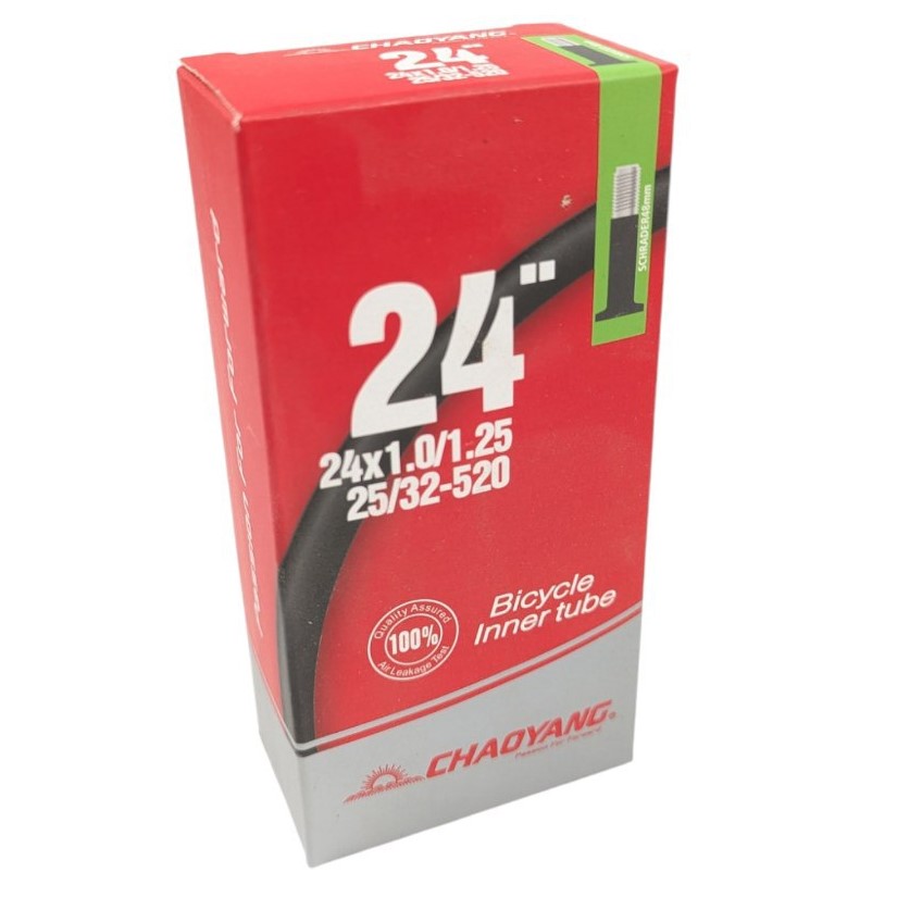 Камера 24x1.0/1.25 (25/32-520) CHAOYANG AV 48mm