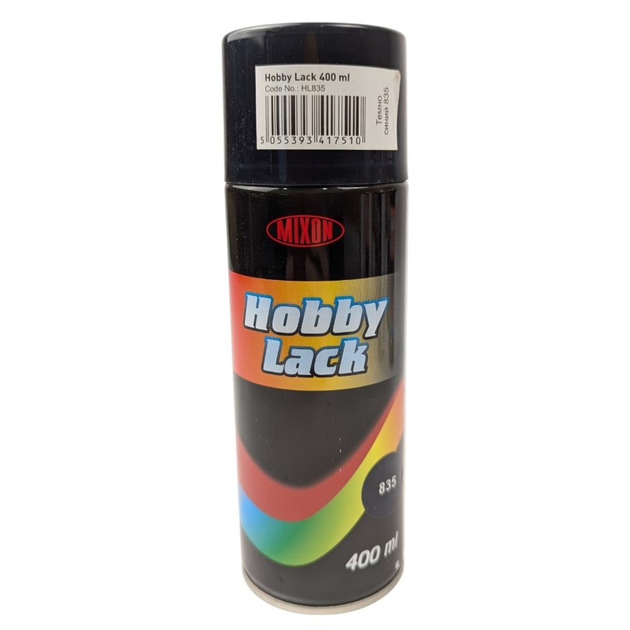 Фарба аерозольна Mixon "Hobby Lack", темно-синя -835