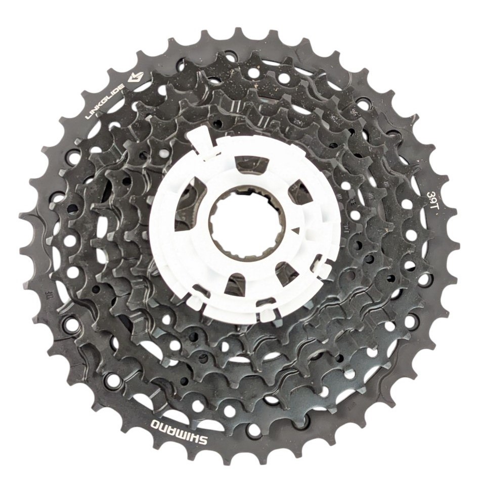 Касета 10 швидкостей SHIMANO LINKGLIDЕ, чорна (11-39T)