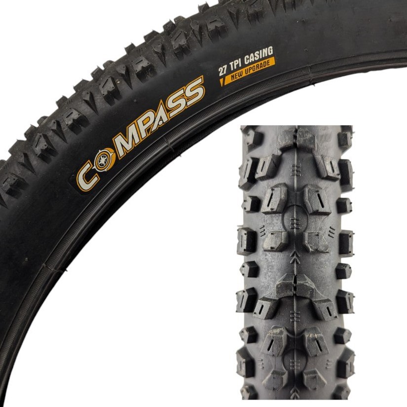 Покришка 27.5-2.35 COMPAS (2009) рідкий шип