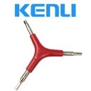 Ключ мерседес 6-гранник трьохсторонній KL-9736 (4-5-6)