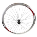 Колесо 24 перед, обід Gravity 2-ний СІРИЙ, втулка AL на промах