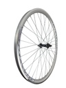 Колесо 27,5 перед, обід 2-ний СІРИЙ, втулка AL на промах