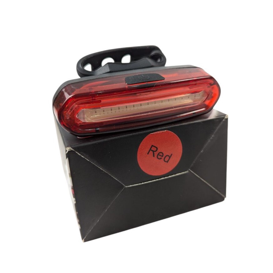 Мигалка на USB зарядку зад №096 AQY-096 (червоне світло) GA-34