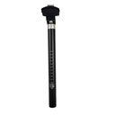 Труба сідла Ø25.4мм/L-30см, на глагол алюміній чорна