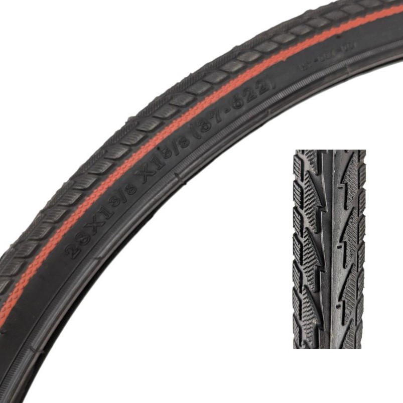 Покришка турист 37-622 (28x1 5/8*1 3/8) Perfect PF "зубчик"