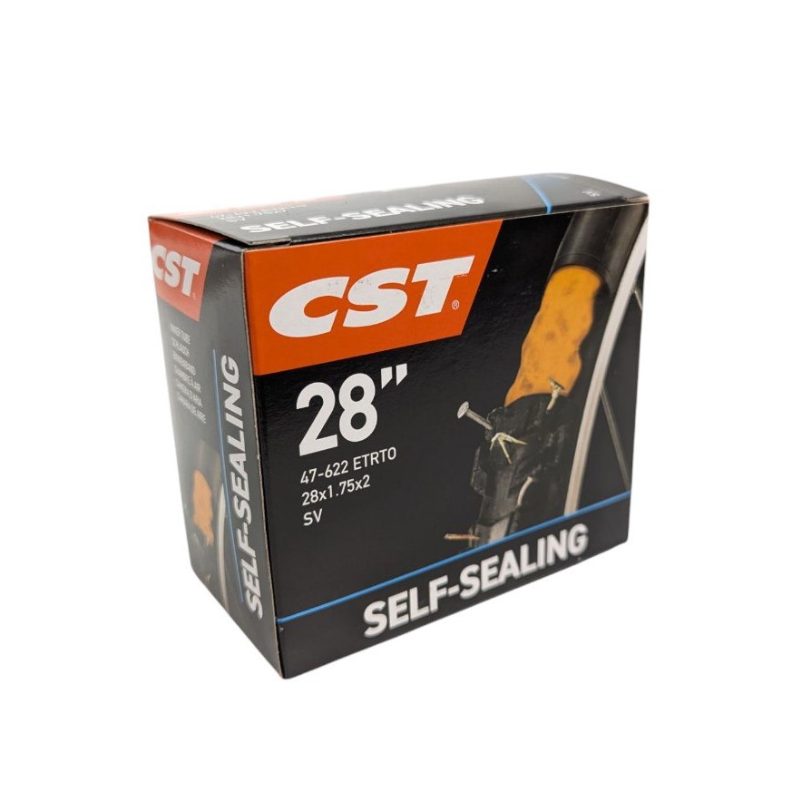 Камера 28x1.75/2.0 CST самоклеюча (з антипрокольним гелем) AV 35mm 