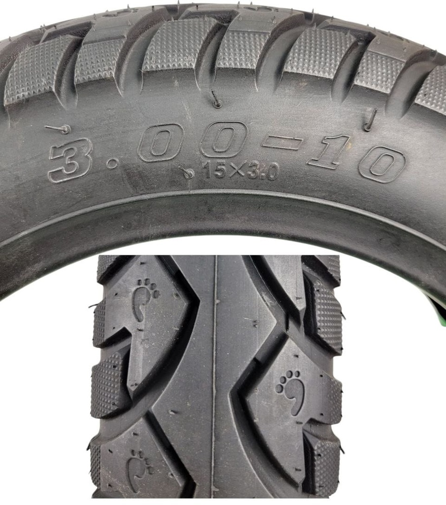 Мотошина "10"  3.00-10  SN-605 лапка, безкамерна TL