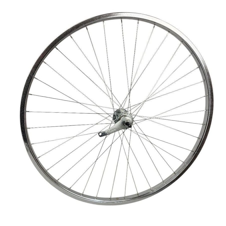 Колесо 28 заднє, обід НІКЕЛЬ, спиця 2мм, вт. Falcon + к-т 