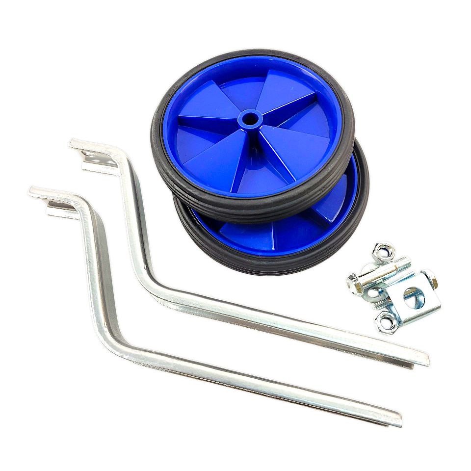 Бокові дитячі колеса (Ø 12-20) пластмасові (AFT-117) сині