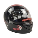 Мотошолом BLD-825, ХS(53-54), чорно-червоний, глянцевий