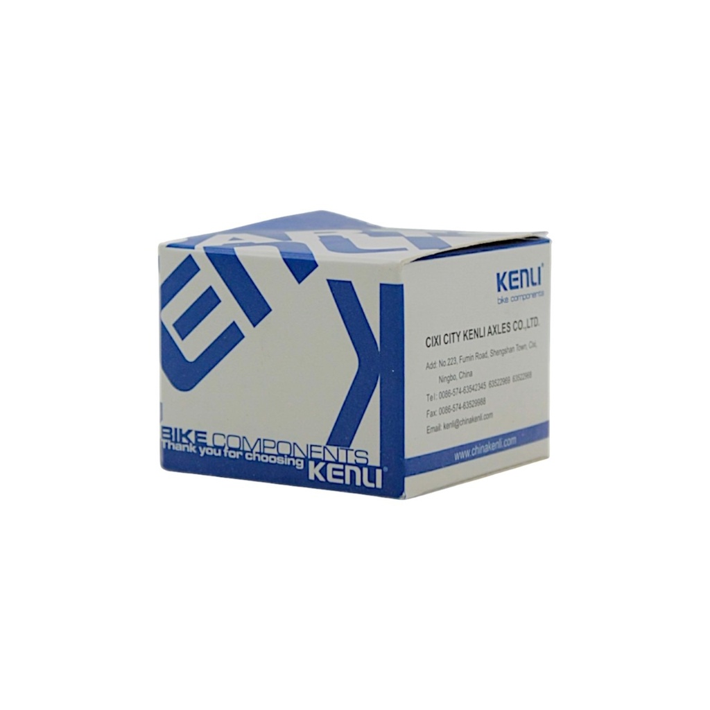 Чашки каретки BMX KENLI (KL-B515) в зборі, ВЕЛИКІ на віночках 9 шаріків (Ø51,5мм) нікель