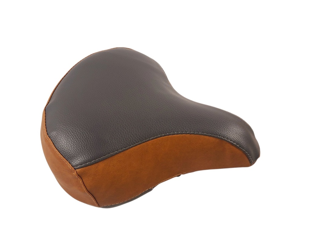 Чохол чорний під сідло "COMFORT" чорно-коричневий
