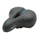 Сідло на демферах AVANTI №91 GEL FLOW, з диркою та катафотом, синє