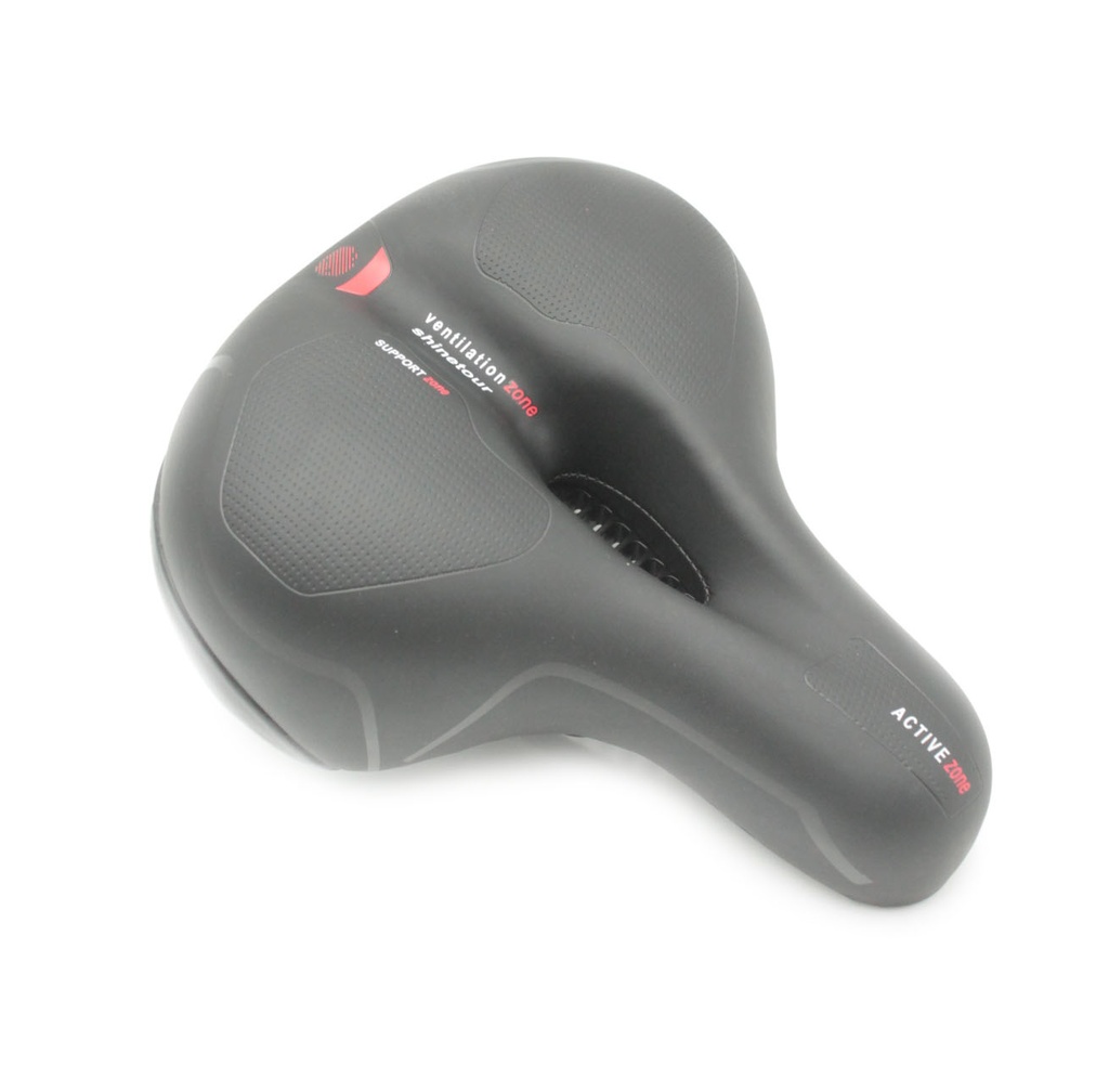 Сідло на демферах AVANTI А-9  м'яке з диркою