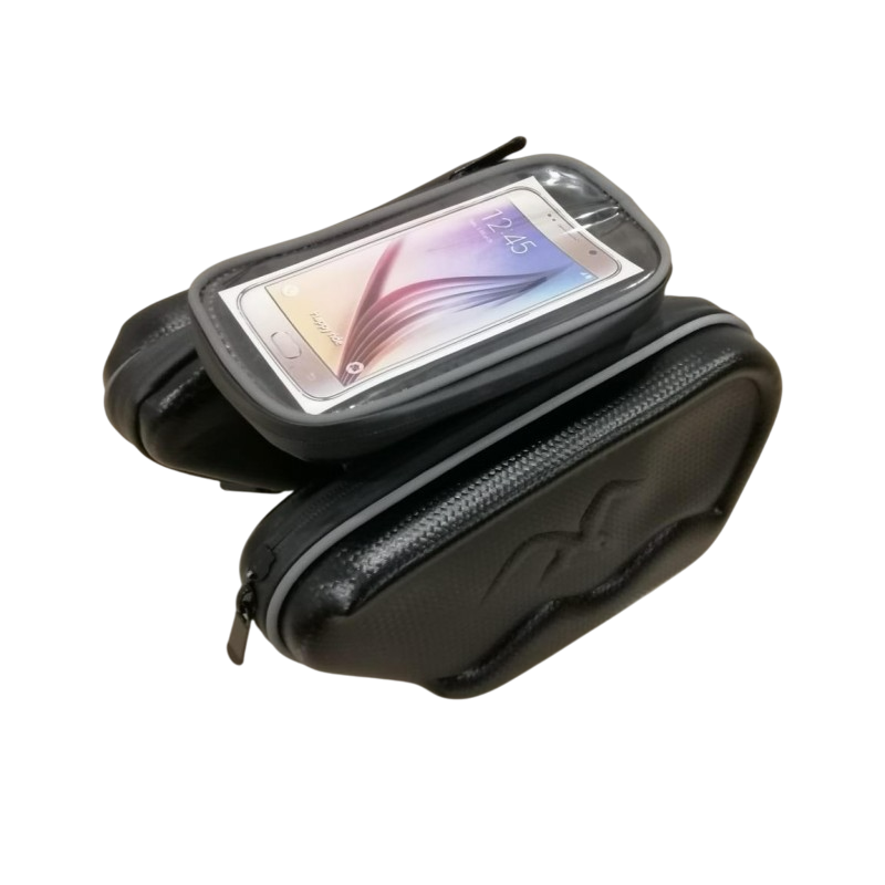 Сумка на раму 2x-стороння (002) + місце для телефону