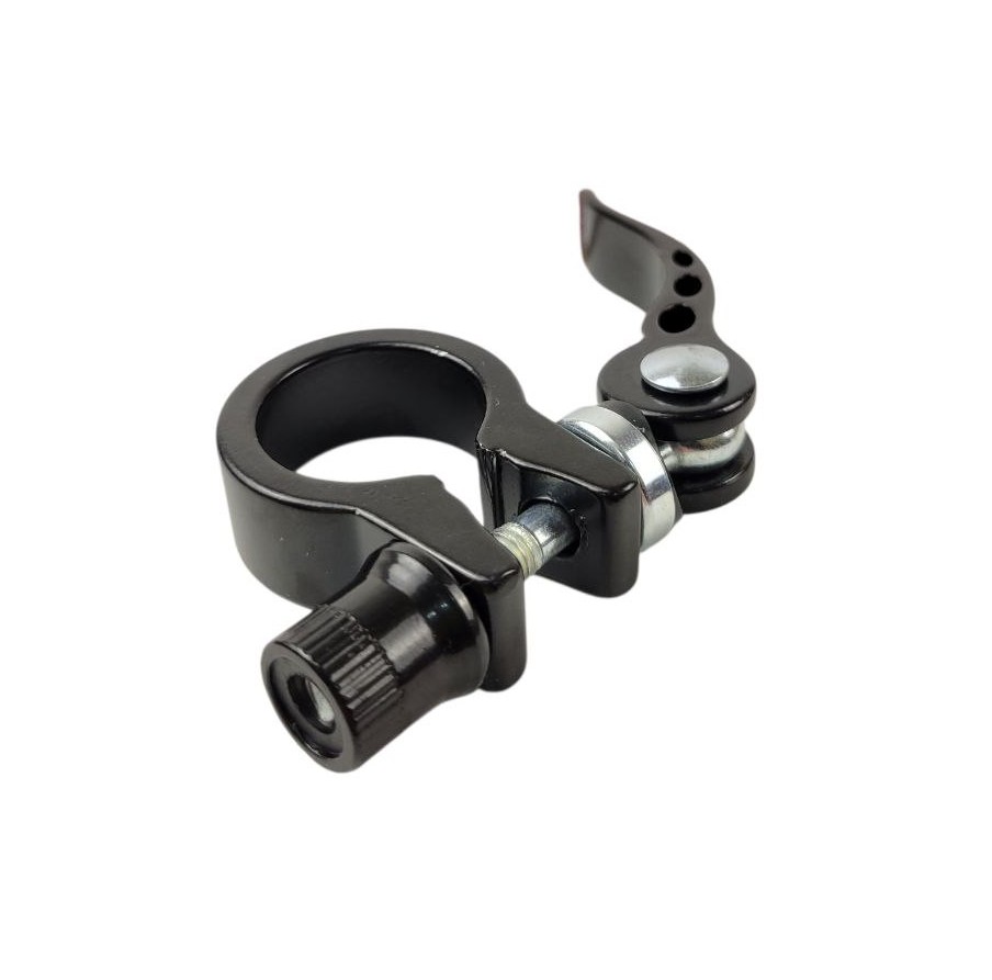 Хомут з ексцентриком труби сідла Ø25.4 мм алюміній, чорний