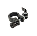 Хомут з ексцентриком труби сідла Ø28.6 мм алюміній, чорний