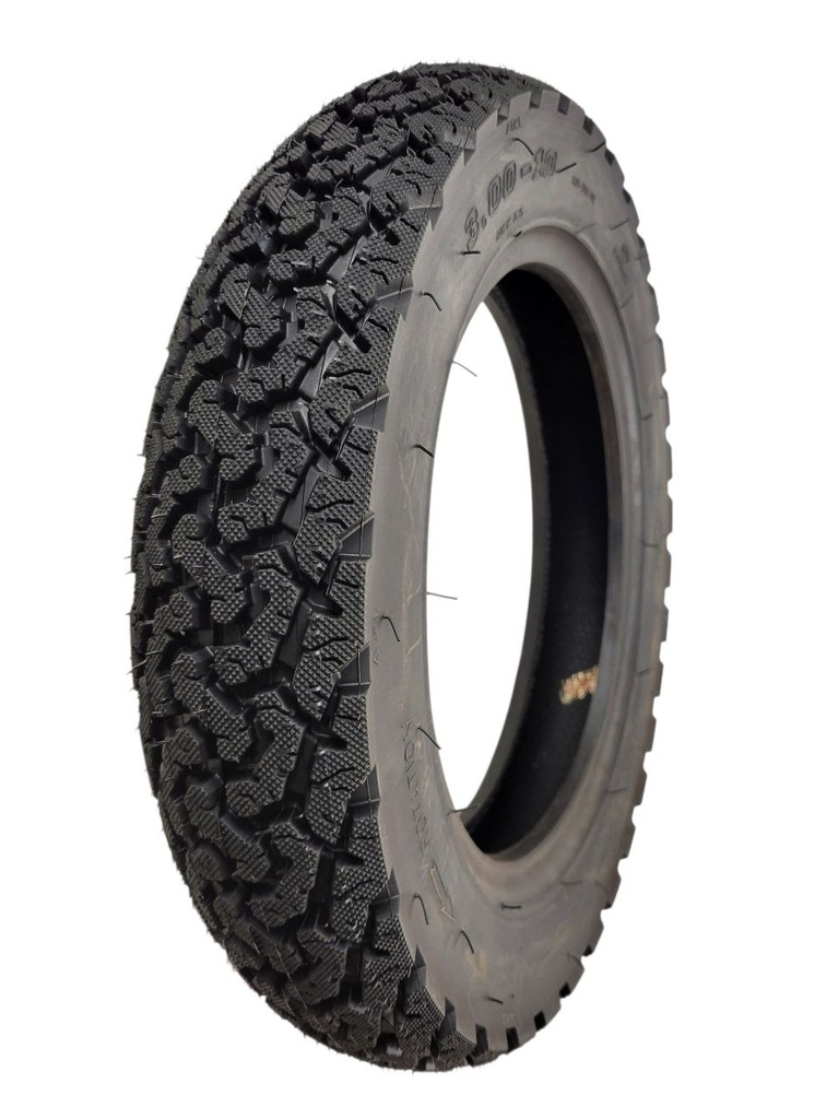 Мотошина "10"  3.00-10 "Всюдихід"  XJY-312 (8PR), (ТL) безкамерна