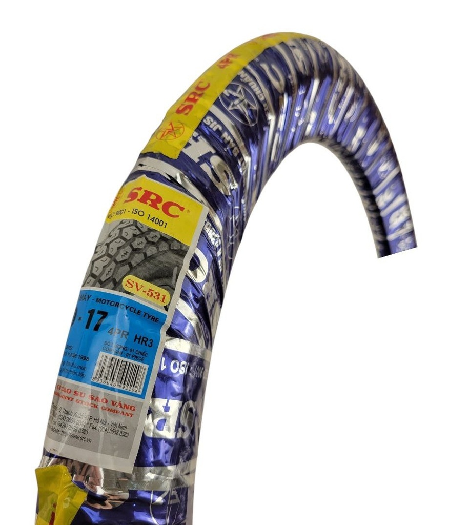 Мотошина "17"  2.50-17 SRC В'єтнам (531) дорожня, TT камерна