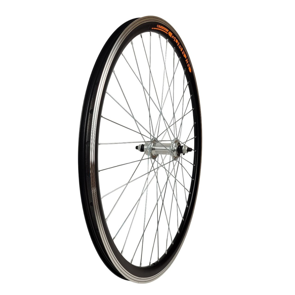 Колесо 26 перед, обід О GUANJIN 2-ний , втулка AL на промах, диск різьба 