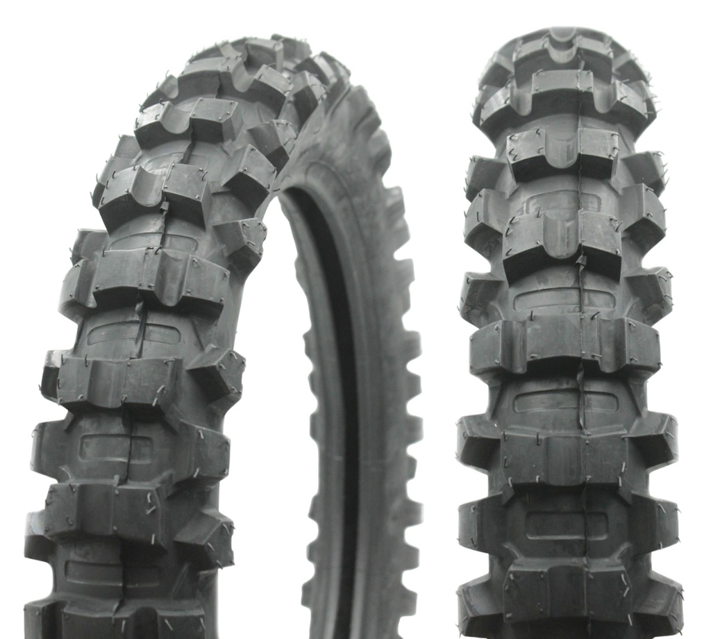 Мотошина "18"  100/100-18 (3.50/4.10-18) В'єтнам SHIHFA (O803)  шипована Cross, камерна TT