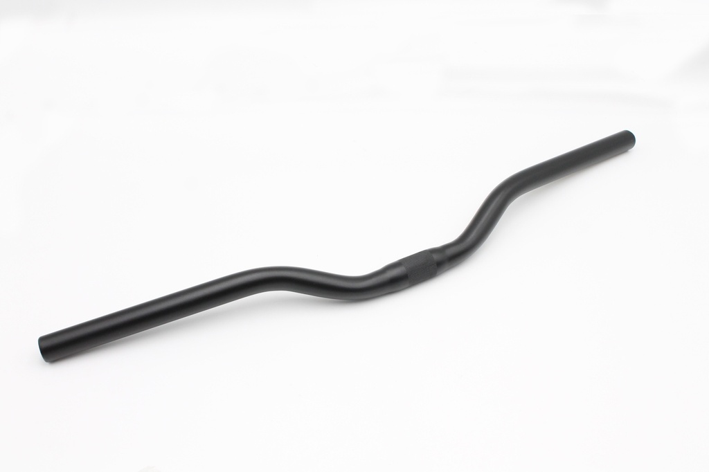 Руль мтв алюміній "ластівка" чорний L-620 мм, Ø 25.4 мм