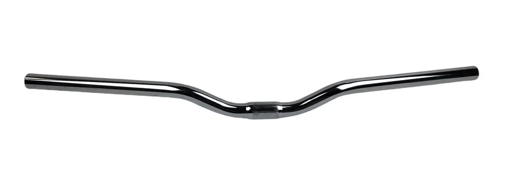 Руль мтв сталевий "ластівка" нікель L-580 мм,  Ø 25.4 мм