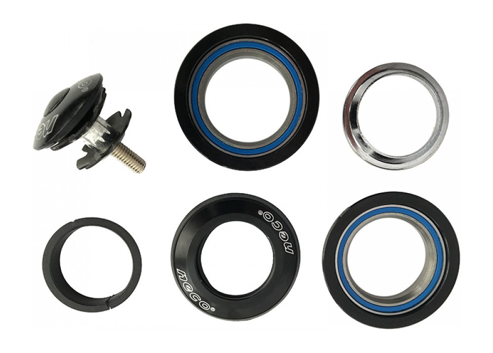 Рульовий набір мтв безрізьбовий Ø28.6 NECO (H125) 44 пром підшипники, напівінтегрований