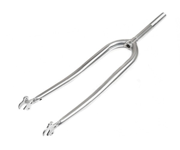 Вилка 28 сталева, шток L-240mm р.з L-100mm, металік