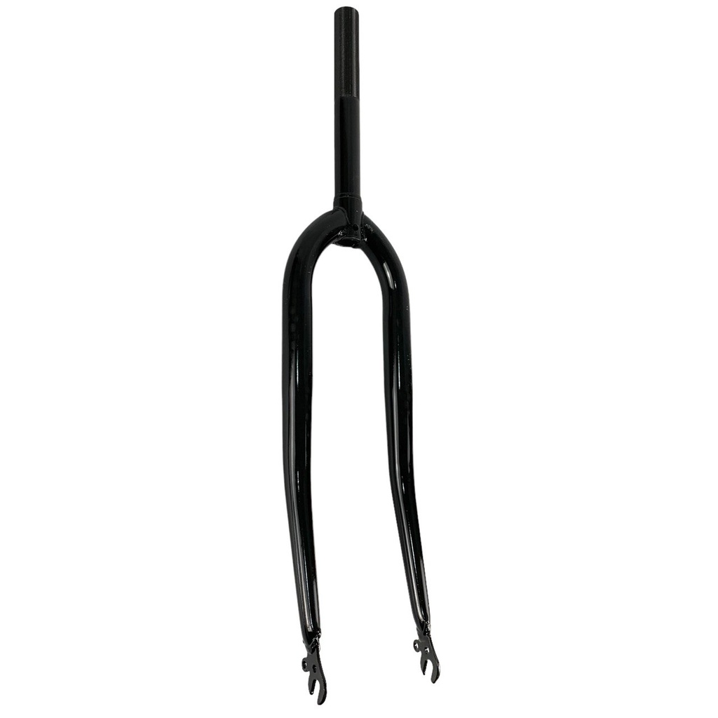 Вилка 28 сталева, шток L-200mm р.з L-100mm, чорна