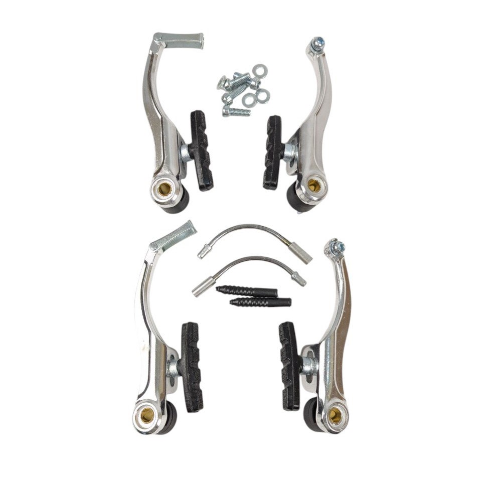 Гальма V-brake (перед + зад) алюміній