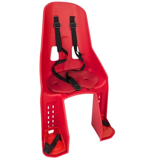 [074-54] Крісло дитяче на багажник, пластик з ніжками, червоне