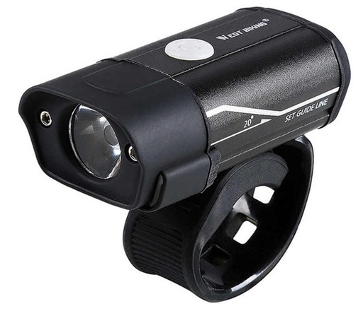 [052-44] Фара HYD-018 LED  AL корпус на USB зарядку