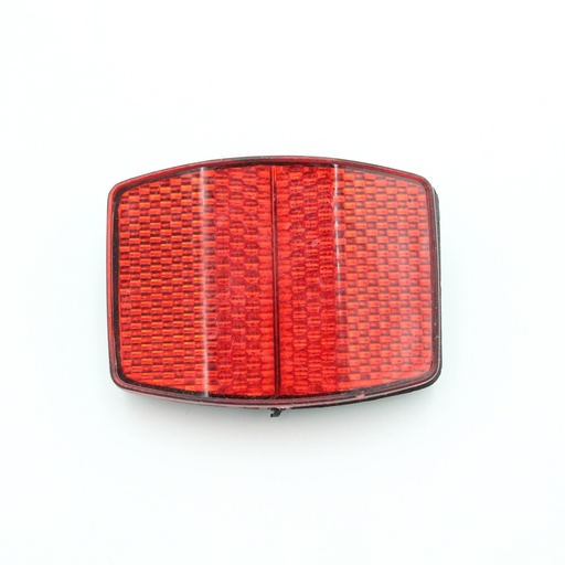 [121-18] Катафот червоний пластмасовий малий (кріплення болт)