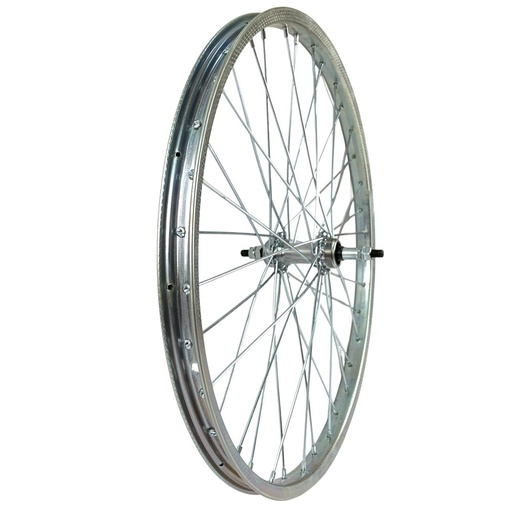 [007-006] Колесо 24 зад, обід Харків, спиця 3мм, втулка МТВ на віночках