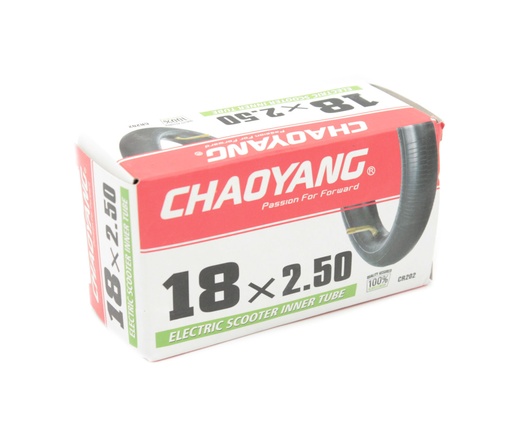 [170-36] Камера 18х2.50 CHAOYANG зігнутий ніпель  E-bike