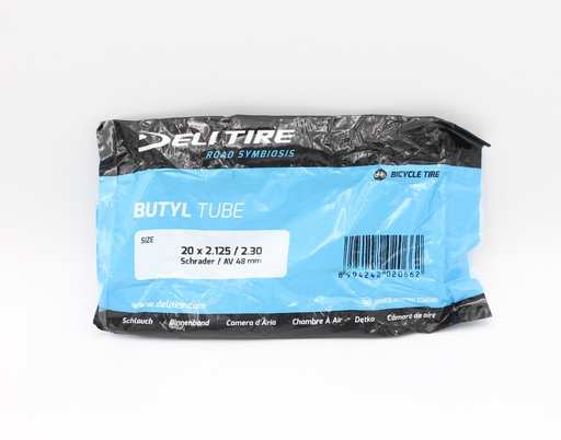 [145-38] Камера 20х2.125/2.30  DELI TIRE Індонезія AV 48mm