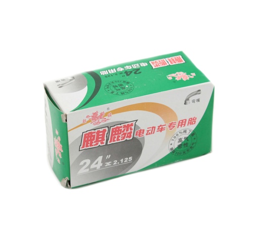 [148-08] Камера 24x2.125 зігнутий ніпель AV