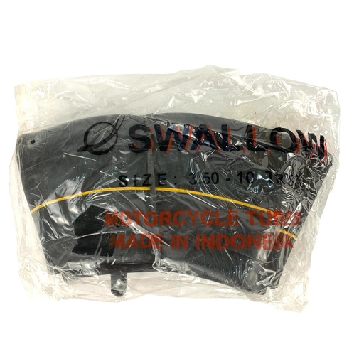 [177-18] Камера  "10"  3.50-10  SWALLOW Індонезія  (TR-87) зігнутий ніпель