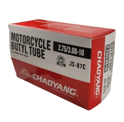 [177-16] Камера "10" 2.75/3.00-10  CHAOYANG  (JS-87С) зігнутий ніпель