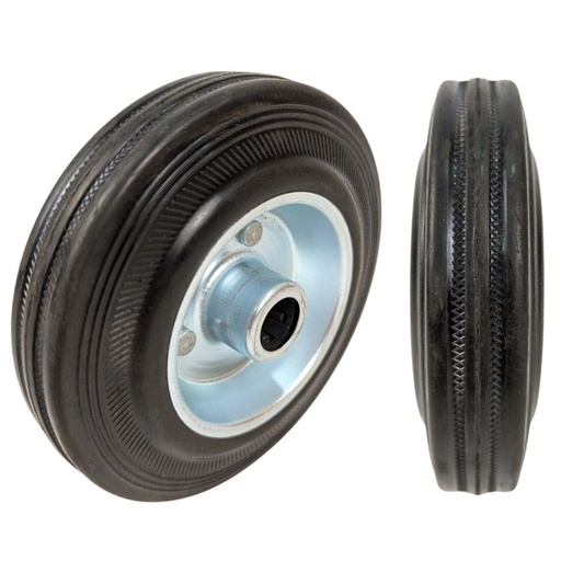 [192-18] Колесо для візка 125mm, під вісь Ø16mm, широке, роликовий підшипник