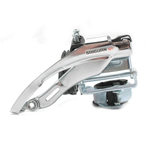 [113-69] Перекидка передня Saiguan 42T ⌀ 31,8 мм універсальна тяга