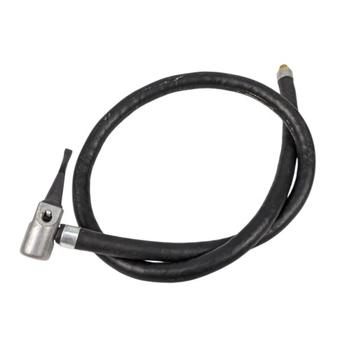 [119-40] Шланг автонасоса гумовий чорний (Аl-пластик) довгий 
