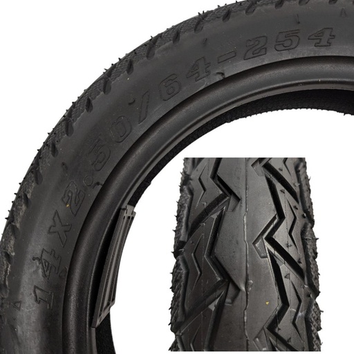 [167-62] Покришка 14х2,50 (64-254) CHAOYANG  H-777, безкамерна TL