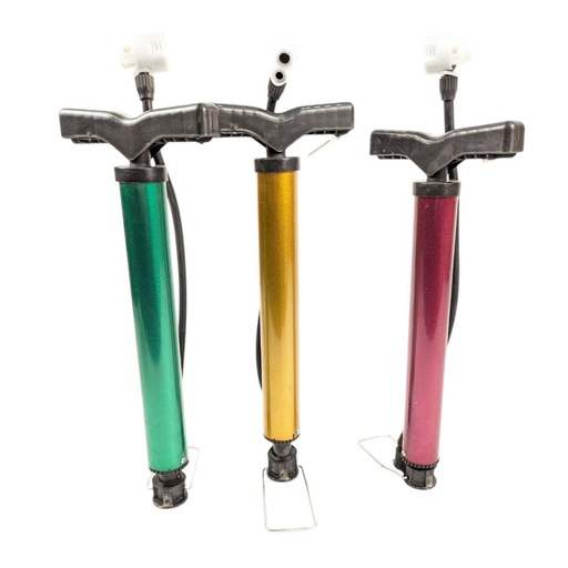 [118-13] Насос вело металевий, наконечник AV/FV, (різний колір)